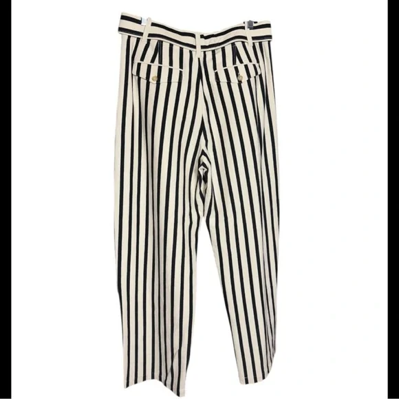 NWT Polo Ralph Lauren Striped Women's
Pants size 10 black & white - Picture 3 of 10